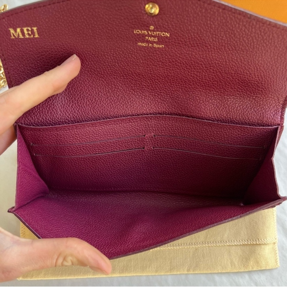 Authentic Louis Vuitton Curieuse Sarah Wallet - Picture 8 of 9